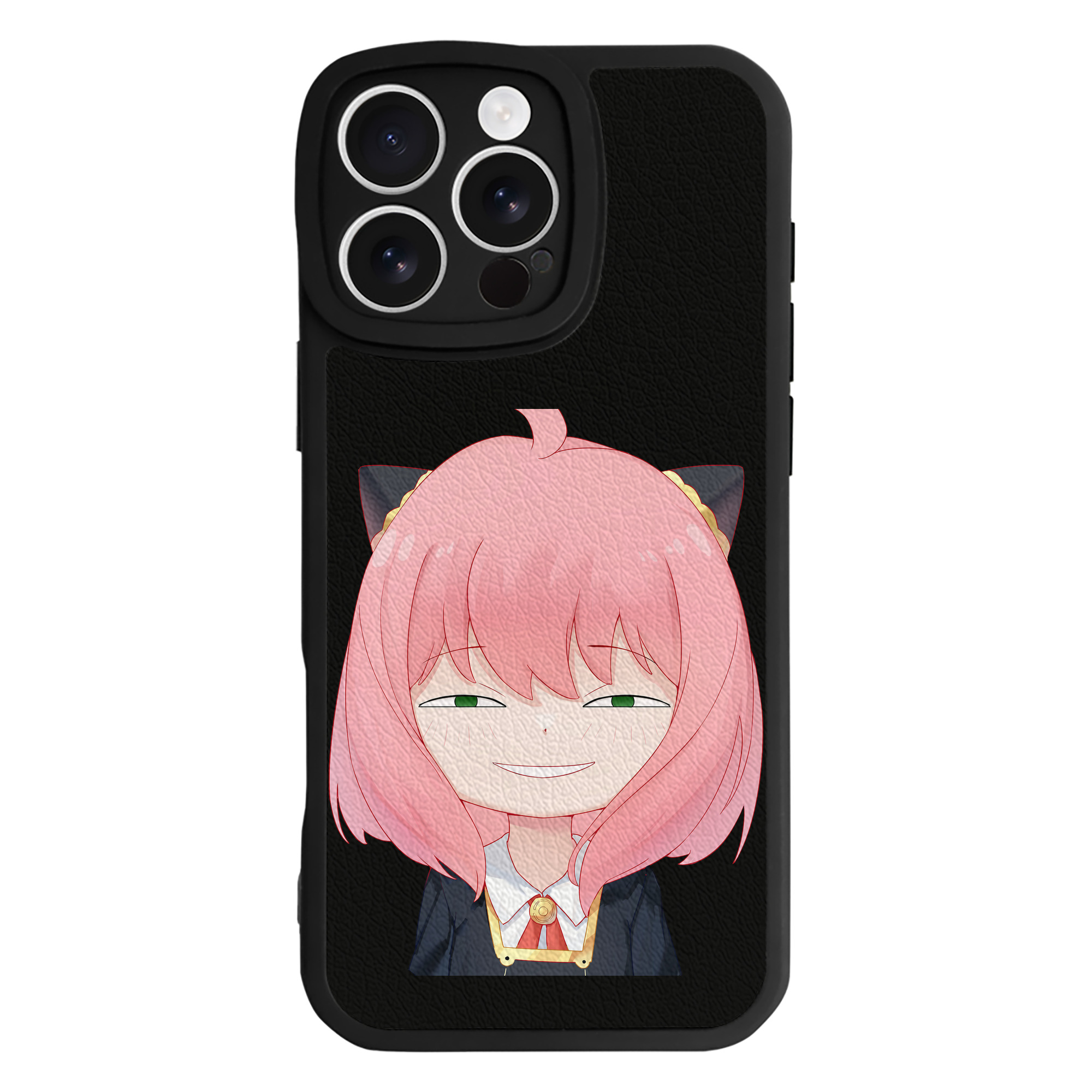 （画像用） SPY×FAMILY间谍家家酒 【iPhone 16シリーズ対応】シリコンスマホケース（レザー調） 材質：シリコン